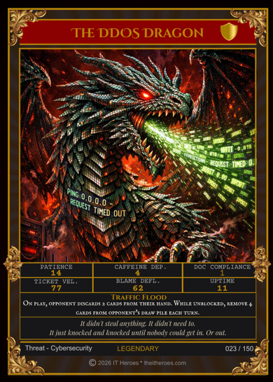 IT Heroes Trading Card Game Booster Pack for IT Professionals — First Responders Series Booster Pack