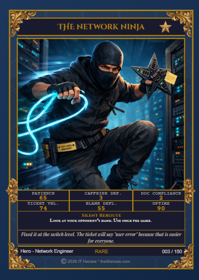 IT Heroes Trading Card Game Booster Pack for IT Professionals — First Responders Series Booster Pack