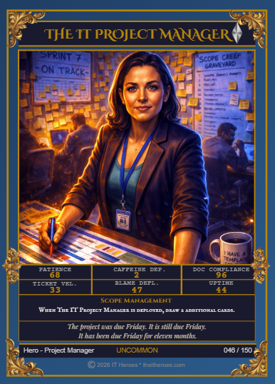 IT Heroes Trading Card Game Booster Pack for IT Professionals — First Responders Series Booster Pack